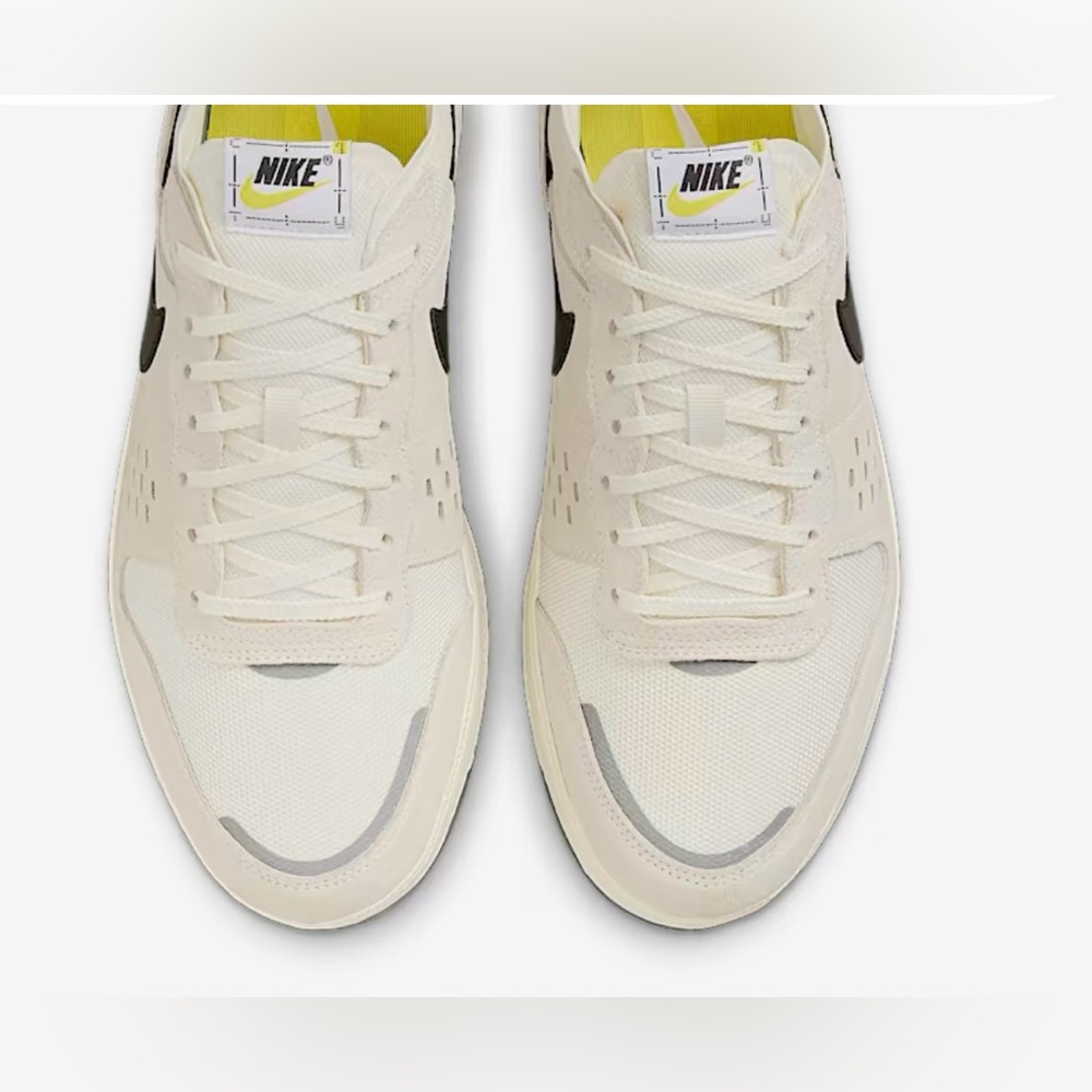 Nike Men's Cream and Black Sneakers City Size 10.5 NWB - Picture 2 of 8
